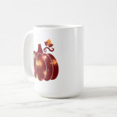 Mug Latte Mug, Citrouille d'automne (Devant gauche)