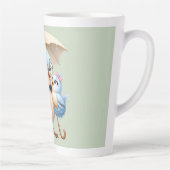 Mug Latte Oiseau Mignon Pour Papa (Droite)