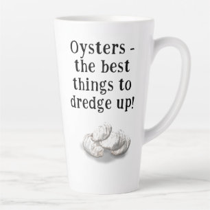 Mug Latte Personnalisé d'Ostréiculteur