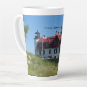 Mug Latte Phare Pt Betsie (Angle gauche)