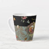 Mug Latte Rococo Personnalisé (Angle gauche)