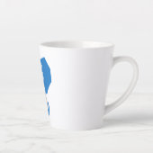 Mug latte simple à éléphant (Droite)