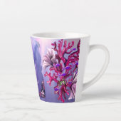 Mug latte sirène océan violet (Droite)