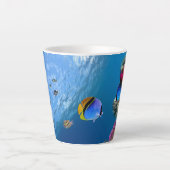 Mug latte sous-marine (Devant)