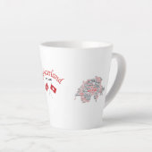 Mug latte suisse (Angle droit)