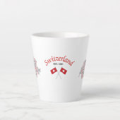 Mug latte suisse (Devant)