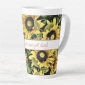 Mug Latte Tournesol Belle Journée (Angle droit)