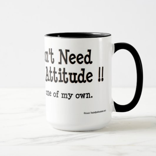 Mug L'attitude de Heather (Droite)
