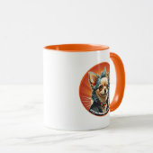 Mug L'attitude fait la différence chihuahua punk anima (Devant droit)
