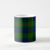 Mug Lauder tartan bleu vert plaid (Centre)