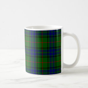 Mug Lauder tartan bleu vert plaid