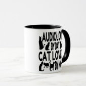 Mug L'audiologiste aime les chats (Devant droit)