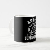 Mug L'audit est ma superpuissance (Devant gauche)