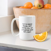 Mug L'augmentation des prix