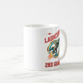 Mug Launching into 2nd Grade -Back to School  (Devant droit)