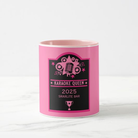 Mug Lauréat du karaoké (Centre)