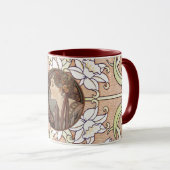Mug Laurel par Alphonse Mucha (Devant droit)