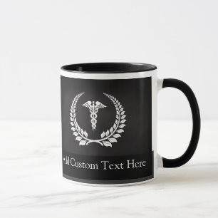 Mug Laurier Médicale de caducée