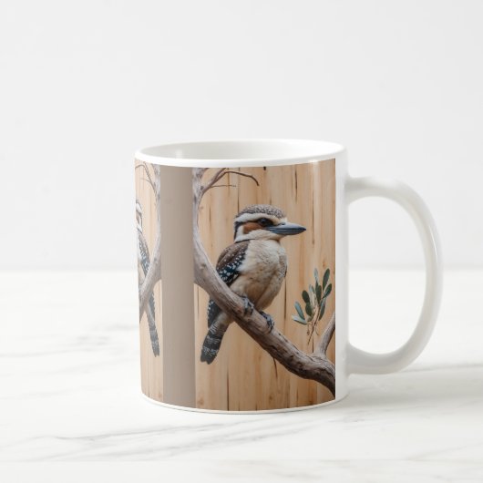 Mug L'Australie Kookaburra dans un arbre Art de la fau (Droite)