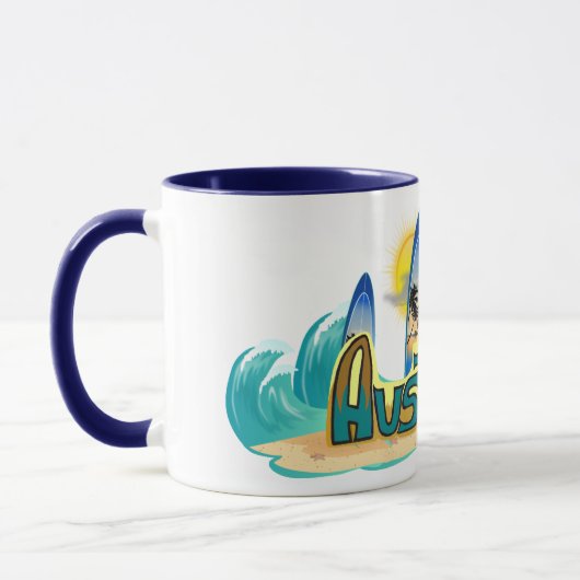 Mug L'Australie personnalisable (Gauche)