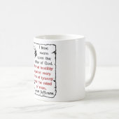 Mug L'autel de Dieu (Devant droit)