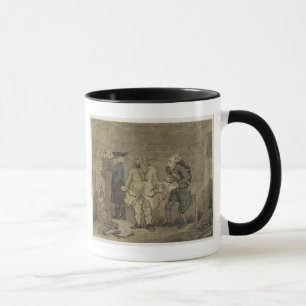 Mug L'auteur et son éditeur, 1784 (lavage gris et