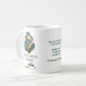 Mug L'auteur me demande à propos de mon livre (Devant gauche)