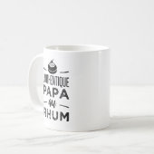 Mug L'authentique papa au rhum (Devant gauche)