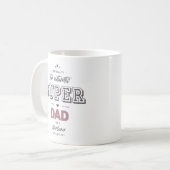 Mug L'authentique super papa (Devant gauche)