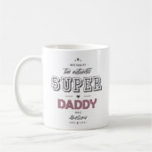 Mug L'authentique super papa (Gauche)