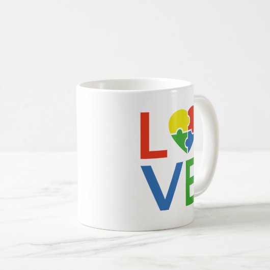 Mug L'autisme (Devant droit)