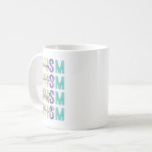 Mug L'autisme Accepter Comprendre L'Amour (Devant gauche)