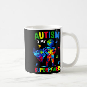 Mug L'autisme est un super-pouvoir autisme sensibilisa