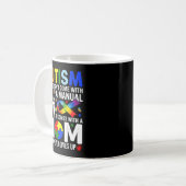 Mug L'autisme ne vient pas avec un manuel, il vient av (Devant gauche)