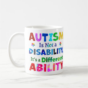 Mug L'AUTISME n'est pas un handicap