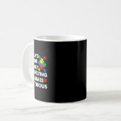 Mug L'autisme toujours unique (Devant gauche)