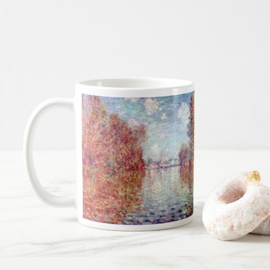 Mug L'automne à Argenteuil par Claude Monet (Avec donut)