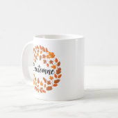 Mug L'automne, automne Illustration française, automne (Devant gauche)
