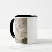 Mug L'automne d'Icare, 1731 (gravure) (Devant gauche)