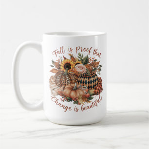 MUG L'AUTOMNE EST LA PREUVE QUE LE CHANGEMENT EST DE B