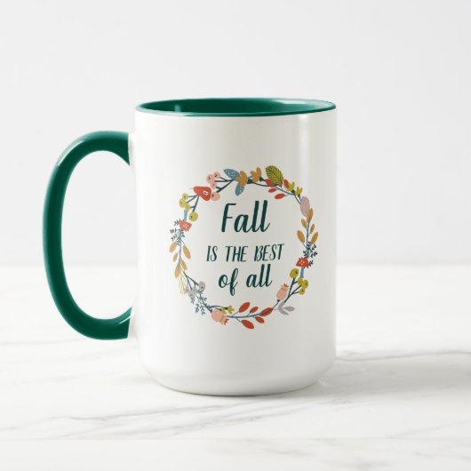 Mug L'automne est le meilleur de tous (Gauche)