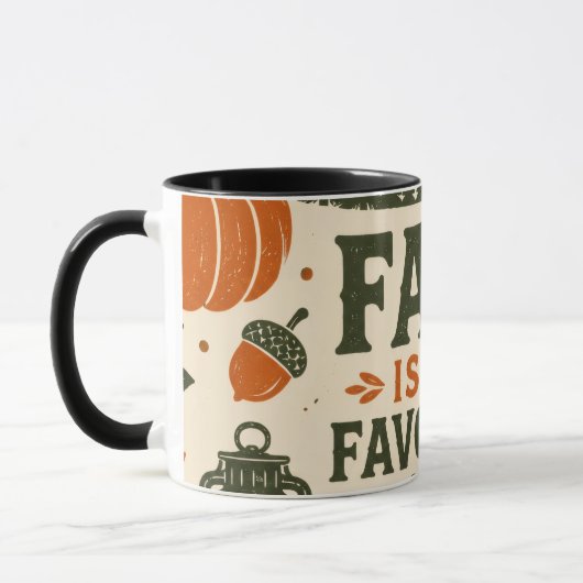 Mug L'automne est ma saison préférée (Gauche)
