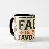 Mug L'automne est ma saison préférée (Devant gauche)