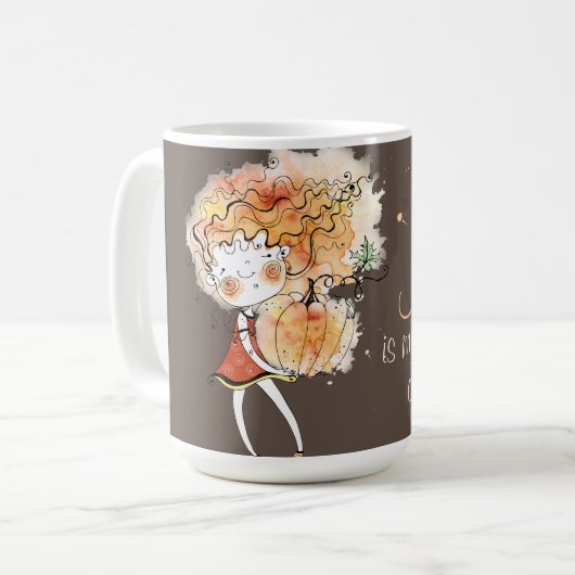 Mug L'Automne Est Mon Whimsical Préféré (Devant gauche)