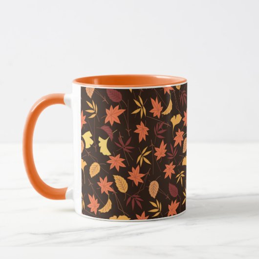 Mug L'automne laisse de la pâte à café (Gauche)