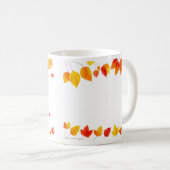 Mug L'automne laisse de la pâte à café (Devant droit)