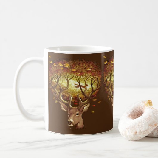 Mug L'automne majestueux (Avec donut)