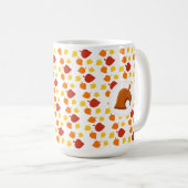 Mug L'automne, un animal Feuille passe-partout (Devant droit)