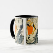 Mug Lautrec : Jane Avril Dancing the Can-Can (Devant gauche)