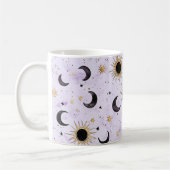 Mug Lavage Or Noir Soleil Lune (Gauche)